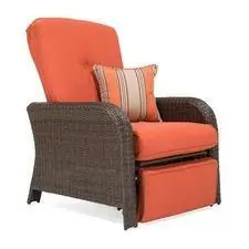 Sawyer Patio Recliner, Grenadine Orange - La-Z-Boy