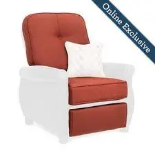 Breckenridge Outdoor Recliner Replacement Cushion Set, Brick Red - La-Z-Boy