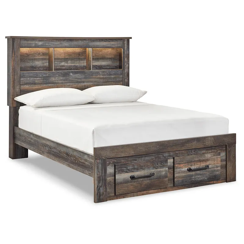 Drystan Full Bookcase Bed with 2 Storage Drawers - Signature Design by Ashley®