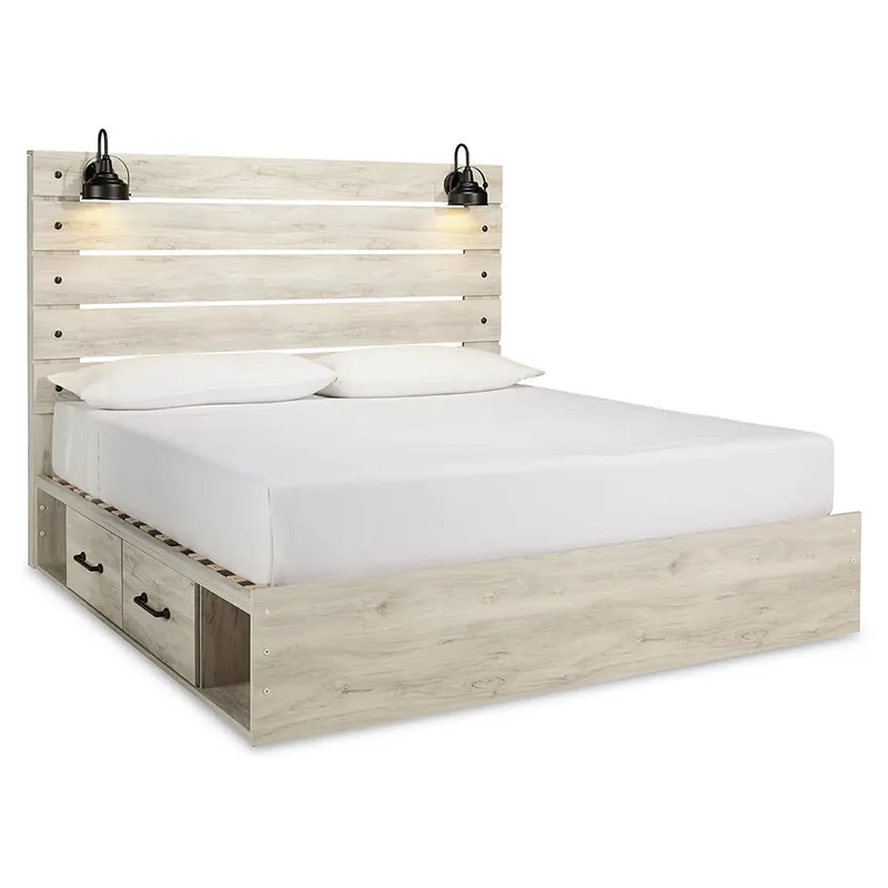 Cambeck King Panel Bed with 2 Storage Drawers - Signature Design by Ashley®