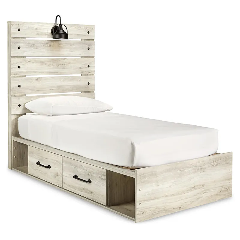 Cambeck Twin Panel Bed with 4 Storage Drawers - Signature Design by Ashley®