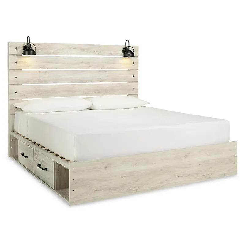 Cambeck King Panel Bed with 4 Storage Drawers - Signature Design by Ashley®
