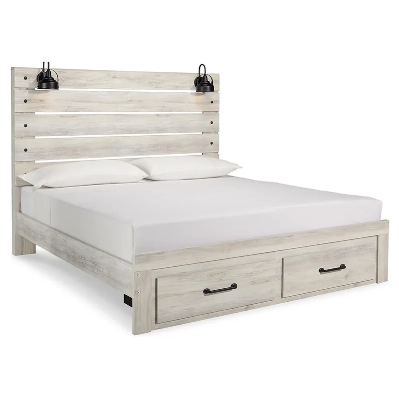 Cambeck King Panel Bed with 2 Storage Drawers - Signature Design by Ashley®