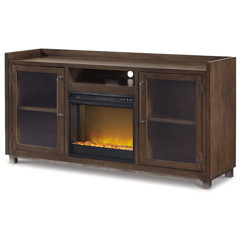 Starmore 70" TV Stand with Electric Fireplace - Signature Design by Ashley®