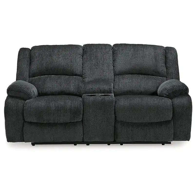 Draycoll Reclining Loveseat with Console - Signature Design by Ashley®