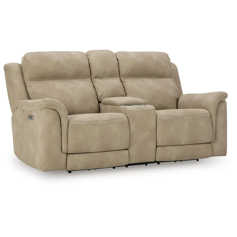Next-Gen DuraPella Power Reclining Loveseat with Console