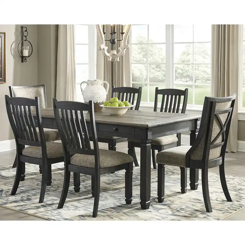 Tyler Creek Dining Table with 6 Chairs - Signature Design by Ashley®