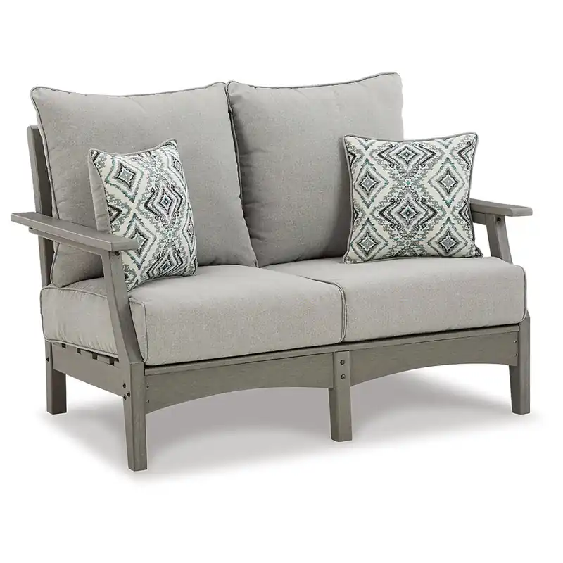 Visola Outdoor Loveseat with Cushion - Signature Design by Ashley®
