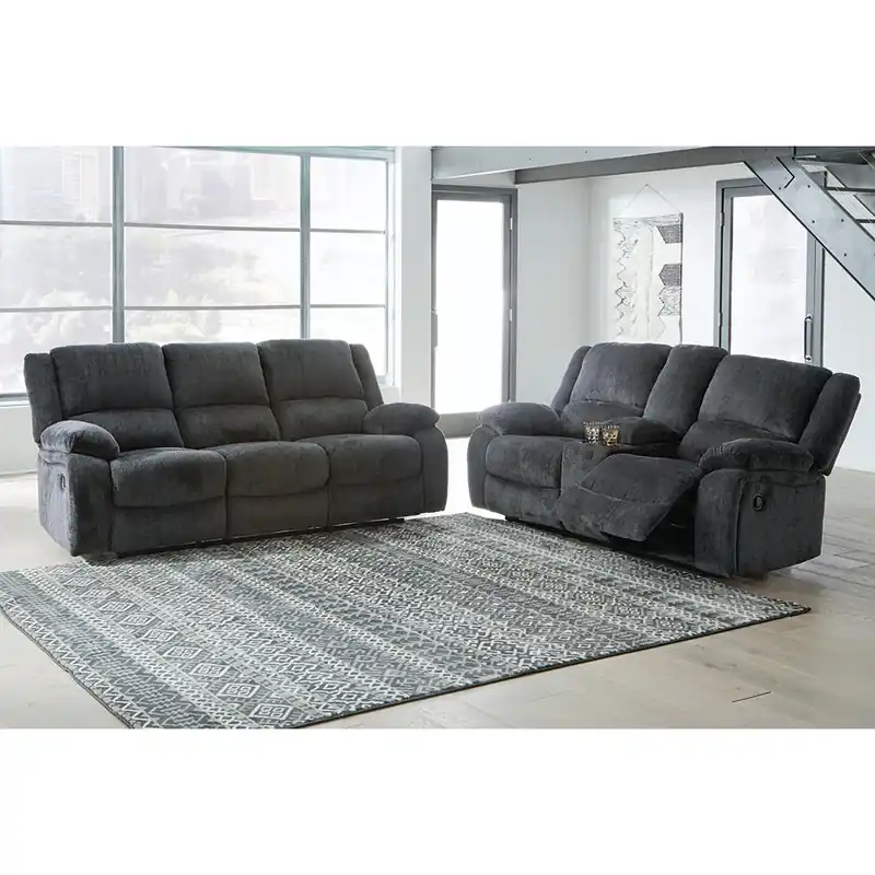 Draycoll Reclining Sofa and Loveseat - Signature Design by Ashley®