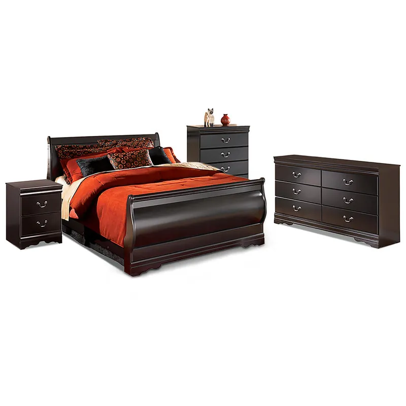 Huey Vineyard Queen Sleigh Bed, Dresser, Chest and Nightstand - Signature Design by Ashley®