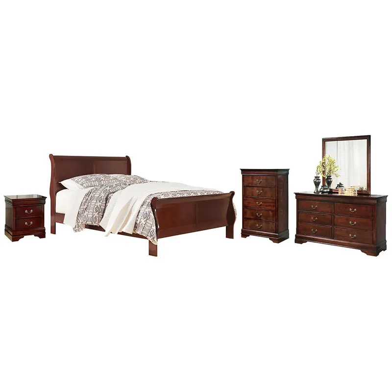 Alisdair King Sleigh Bed, Dresser, Mirror and Nightstand - Signature Design by Ashley®