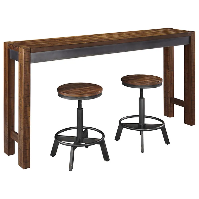 Torjin Counter Height Dining Table and 2 Barstools - Signature Design by Ashley®