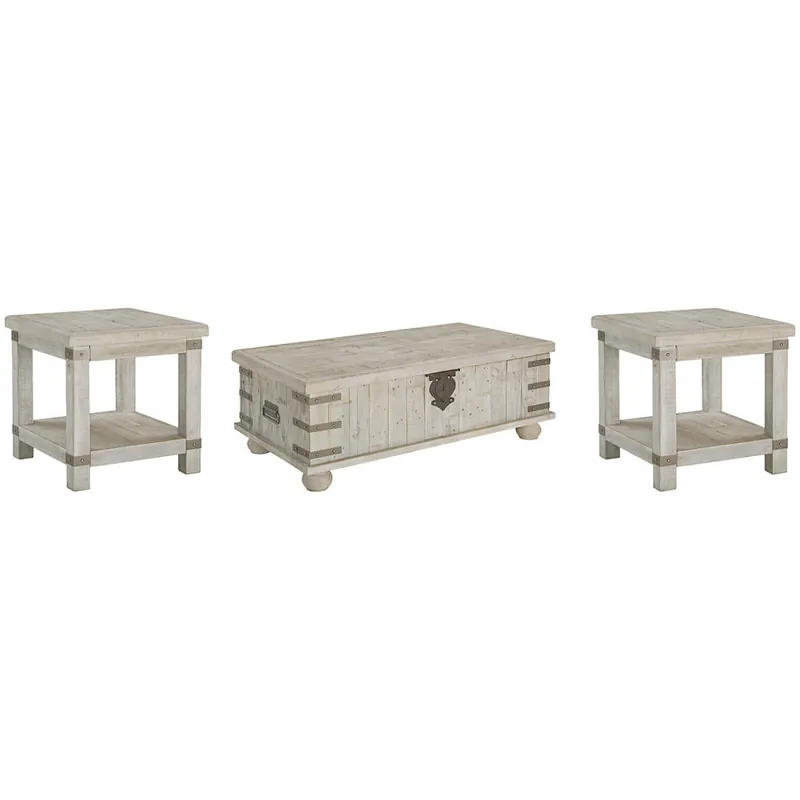 Carynhurst Coffee Table and 2 End Tables - Signature Design by Ashley®