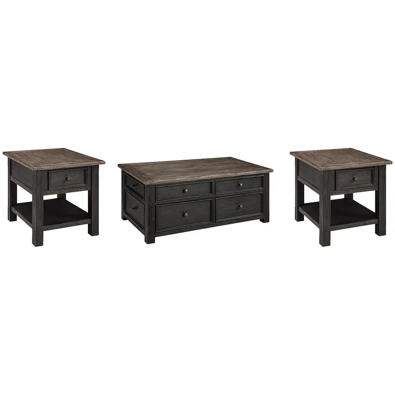 Tyler Creek Coffee Table and 2 End Tables - Signature Design by Ashley®