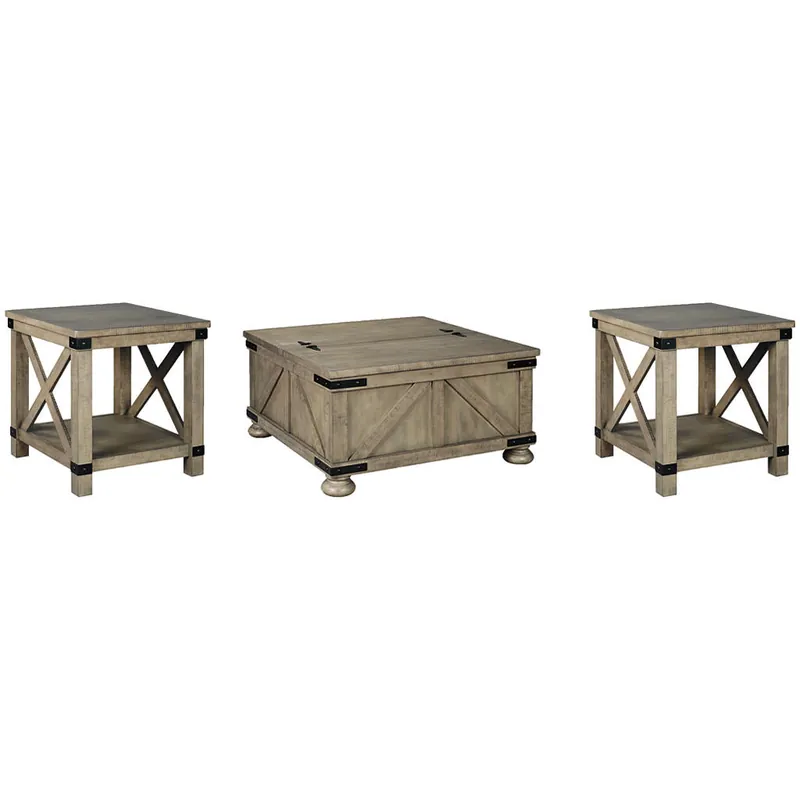 Aldwin Coffee Table and 2 End Tables - Signature Design by Ashley®
