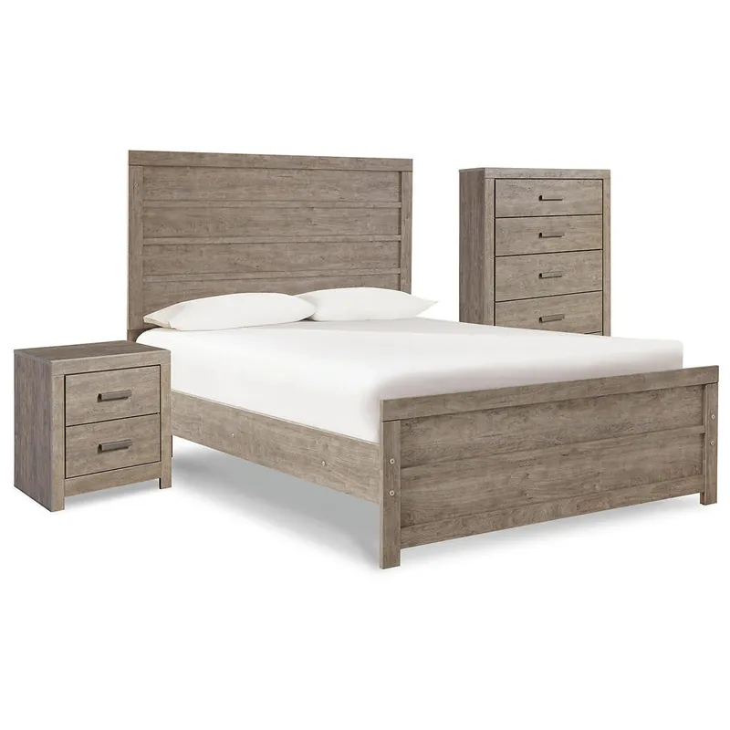 Culverbach Full Panel Bed with Chest of Drawers and Nightstand - Signature Design by Ashley®