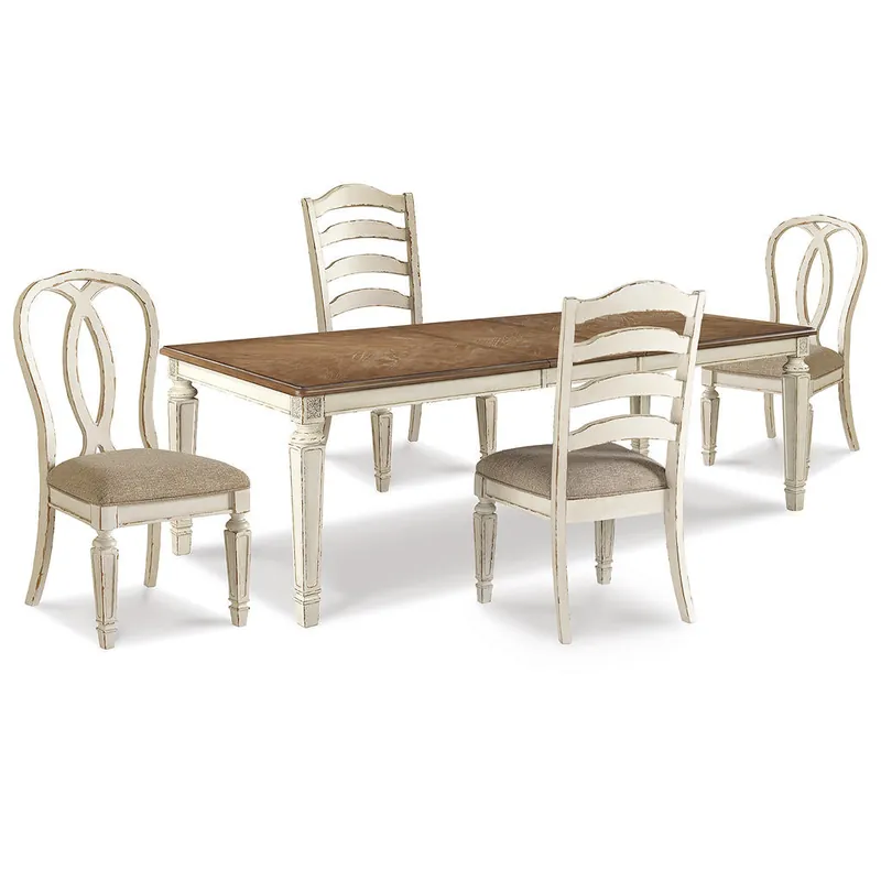 Realyn Dining Table and 4 Chairs - Signature Design by Ashley®