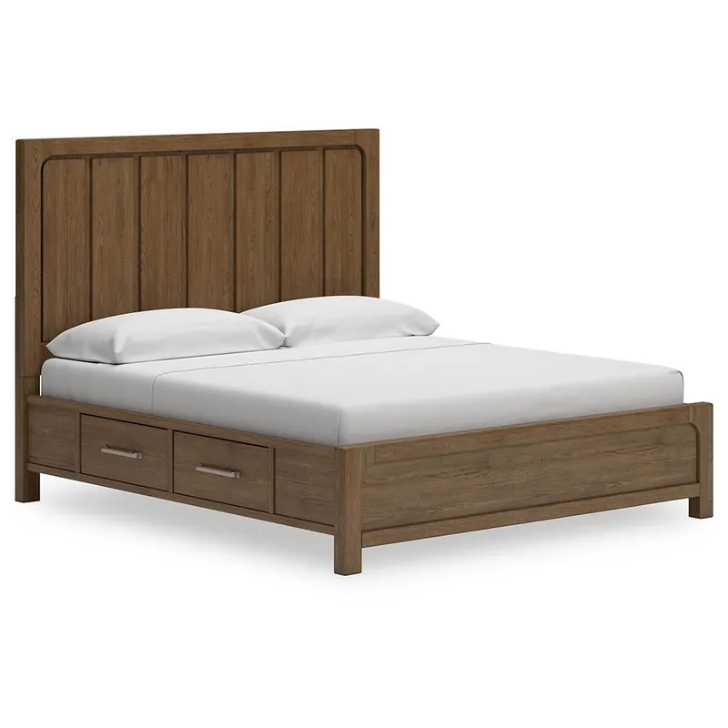 Cabalynn King Panel Bed with Storage - Signature Design by Ashley®
