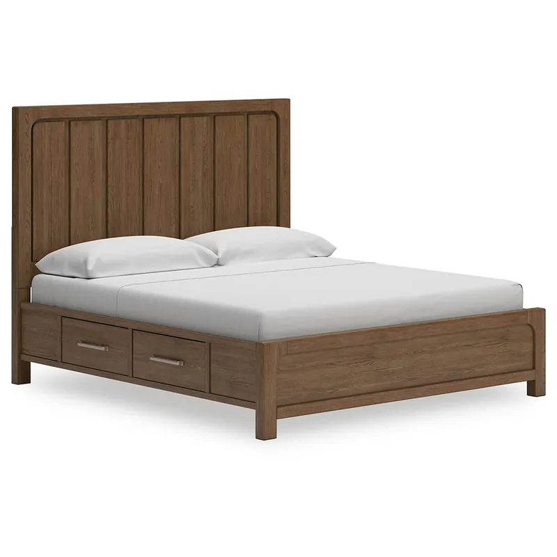 Cabalynn California King Panel Bed with Storage - Signature Design by Ashley®