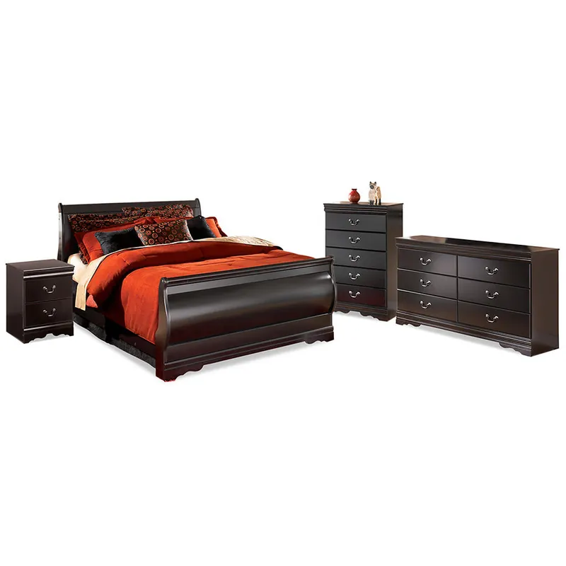 Huey Vineyard Full Sleigh Bed, Dresser, Mirror, Chest and Nightstand - Signature Design by Ashley®