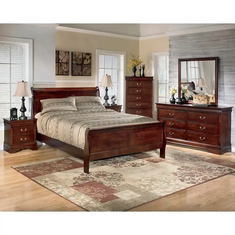 Alisdair King Sleigh Bed, Dresser, Mirror, Chest and 2 Nightstands - Signature Design by Ashley®