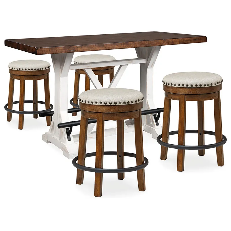 Valebeck Counter Height Table and 4 Stools - Signature Design by Ashley®