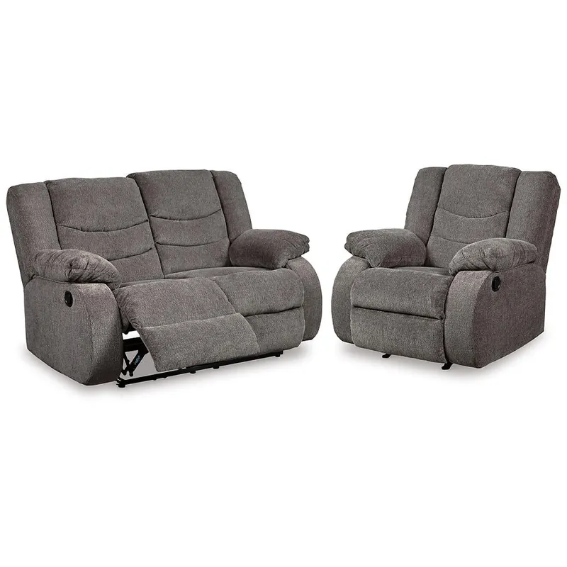 Tulen Reclining Loveseat and Recliner - Signature Design by Ashley®