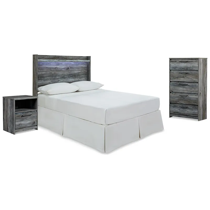 Baystorm Full Panel Headboard, Chest and Nightstand - Signature Design by Ashley®