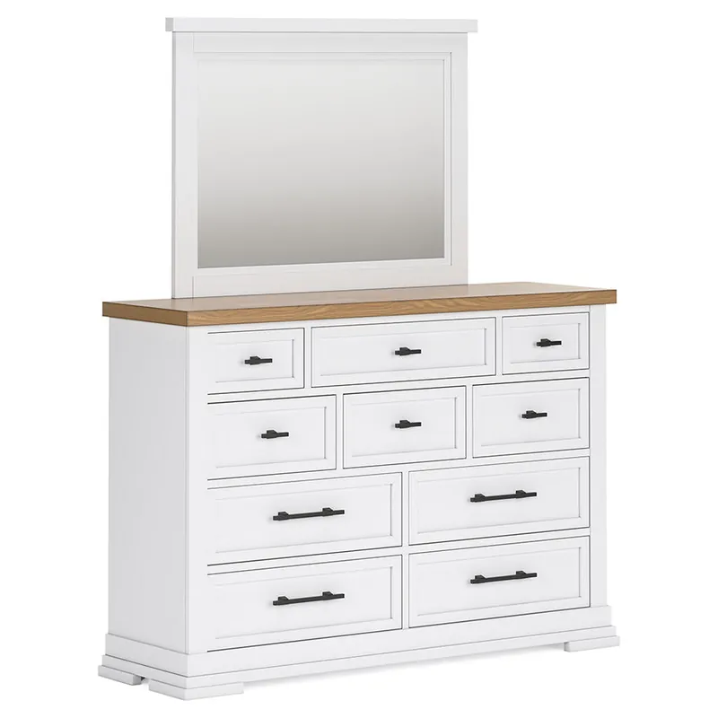 Ashbryn Dresser and Mirror - Benchcraft®