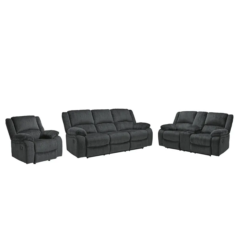 Draycoll Reclining Sofa, Loveseat and Recliner - Signature Design by Ashley®