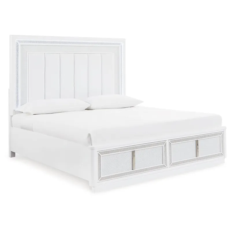Chalanna King Upholstered Storage Bed - Signature Design by Ashley®