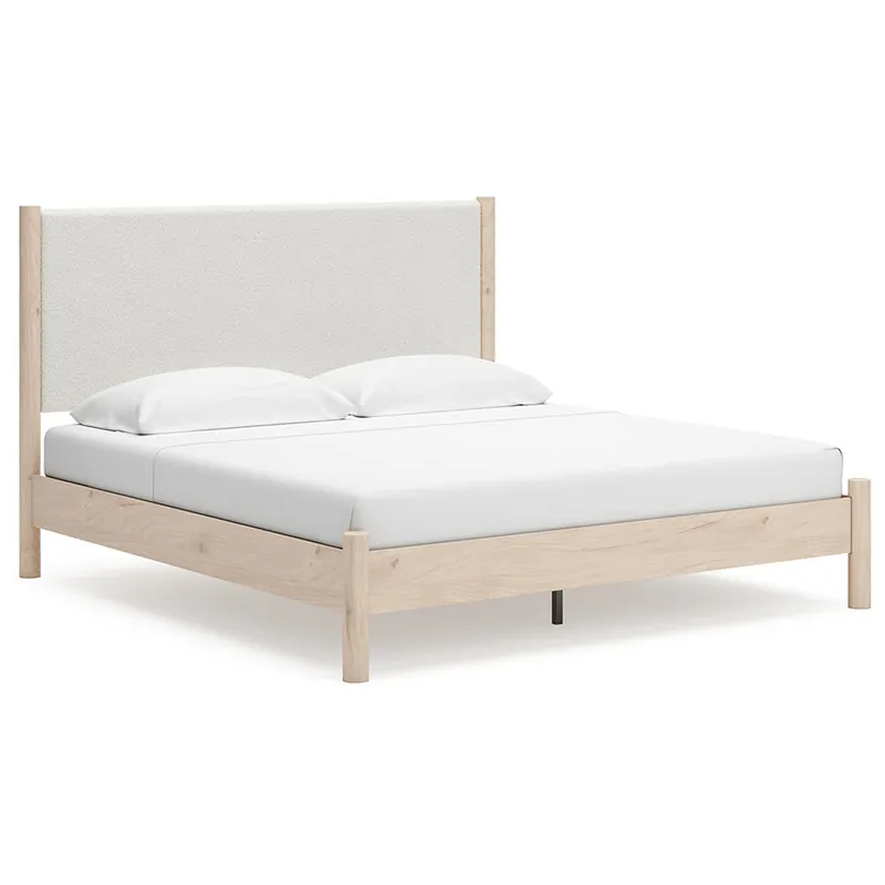 Cadmori King Upholstered Panel Bed - Signature Design by Ashley®