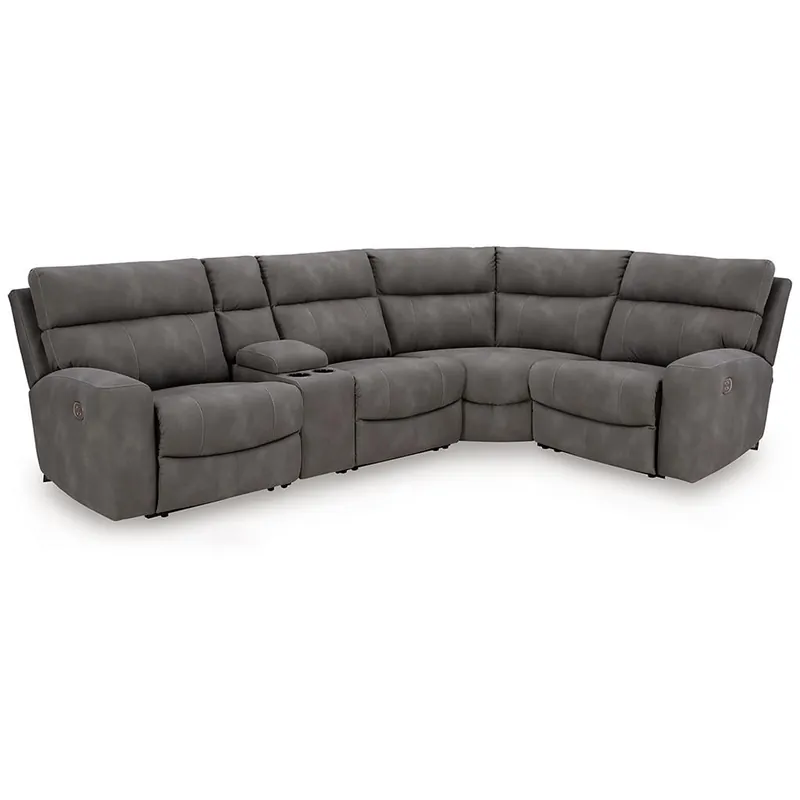 Next-Gen DuraPella 5-Piece Power Reclining Sectional