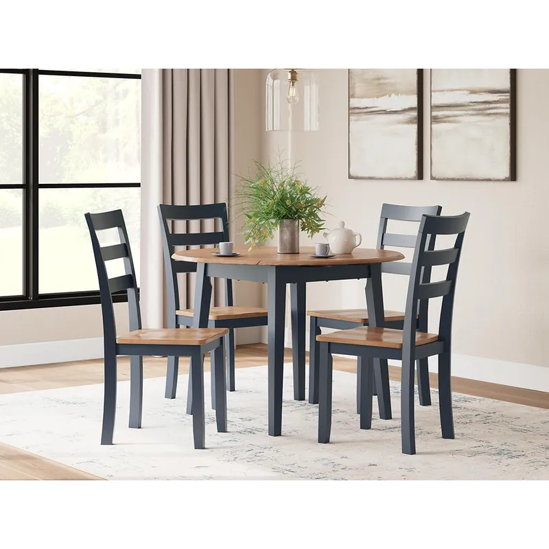 Gesthaven Dining Table and 4 Chairs - Signature Design by Ashley®