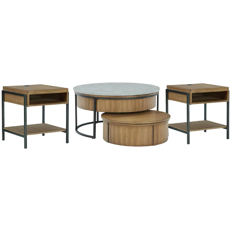 Fridley Coffee Table and 2 End Tables - Signature Design by Ashley®