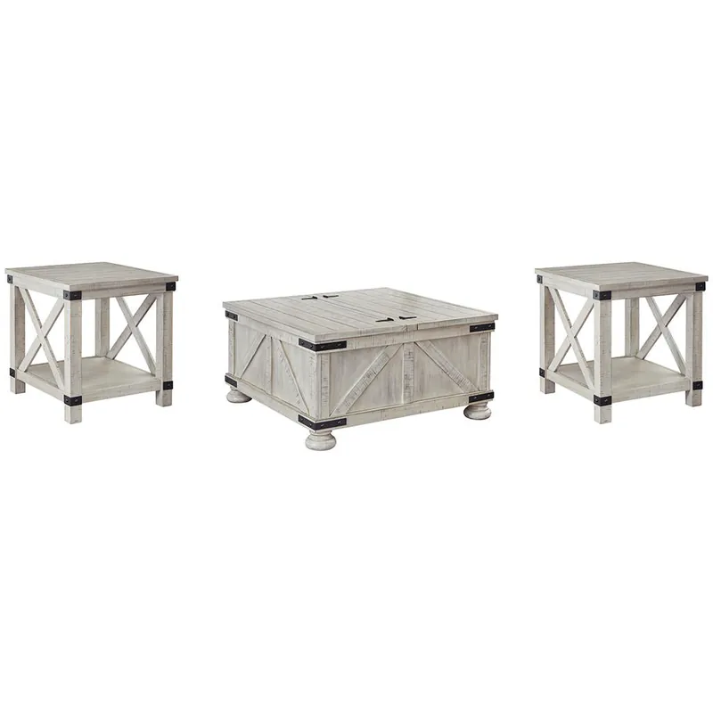 Carynhurst Coffee Table and 2 End Tables - Signature Design by Ashley®
