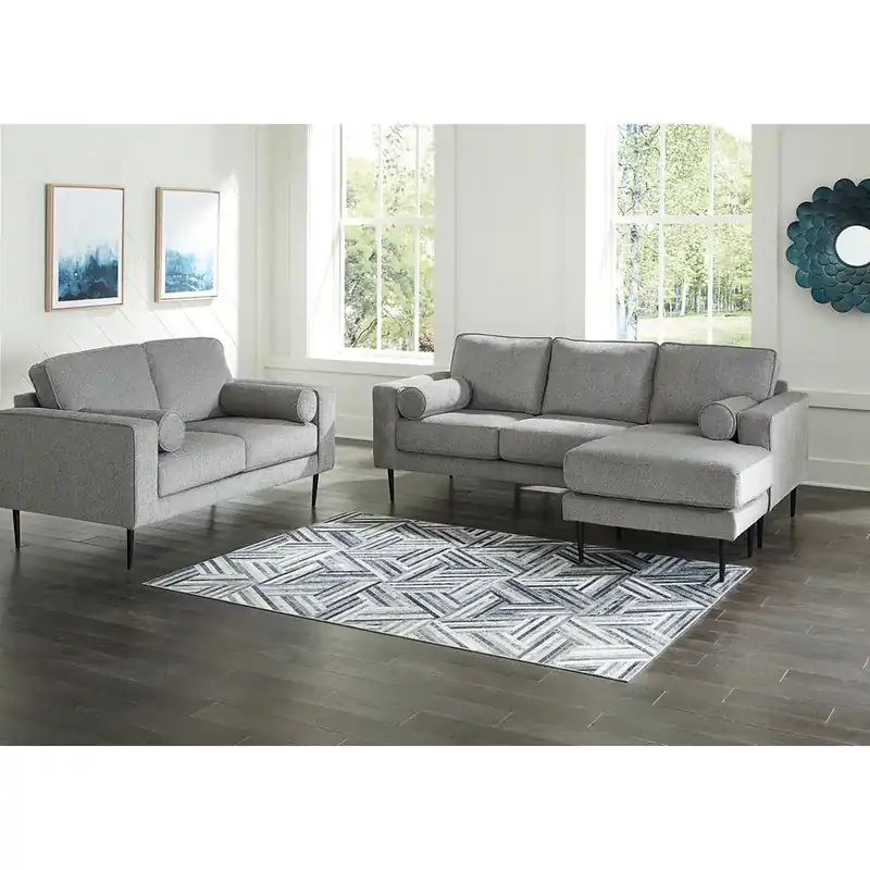 Hazela Sofa Chaise and Loveseat - Signature Design by Ashley®
