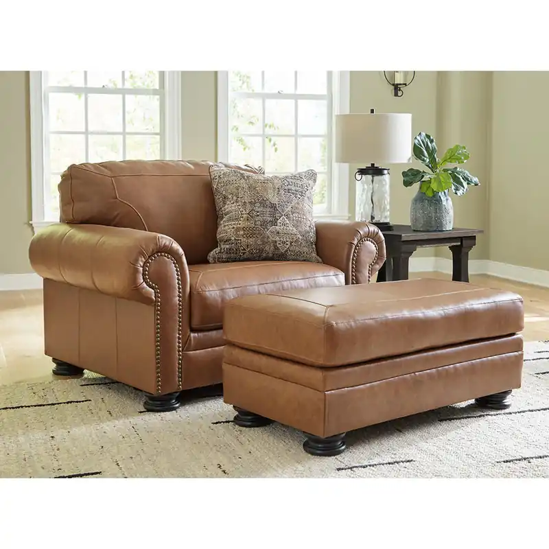 Carianna Oversized Chair and Ottoman - Signature Design by Ashley®
