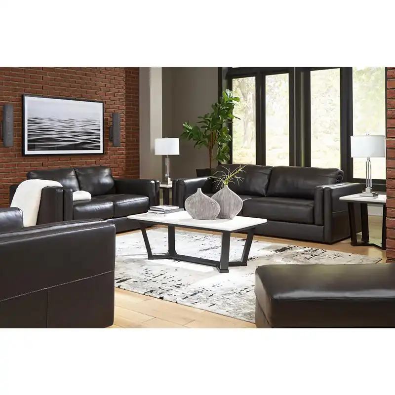 Amiata Sofa, Loveseat, Oversized Chair and Ottoman - Signature Design by Ashley®