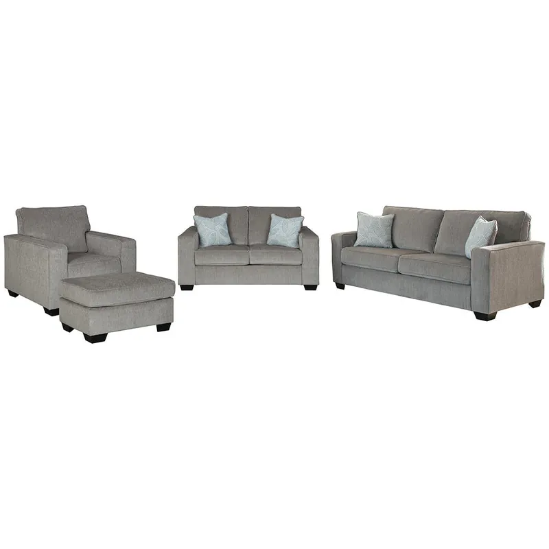 Altari Sofa, Loveseat, Chair and Ottoman - Signature Design by Ashley®