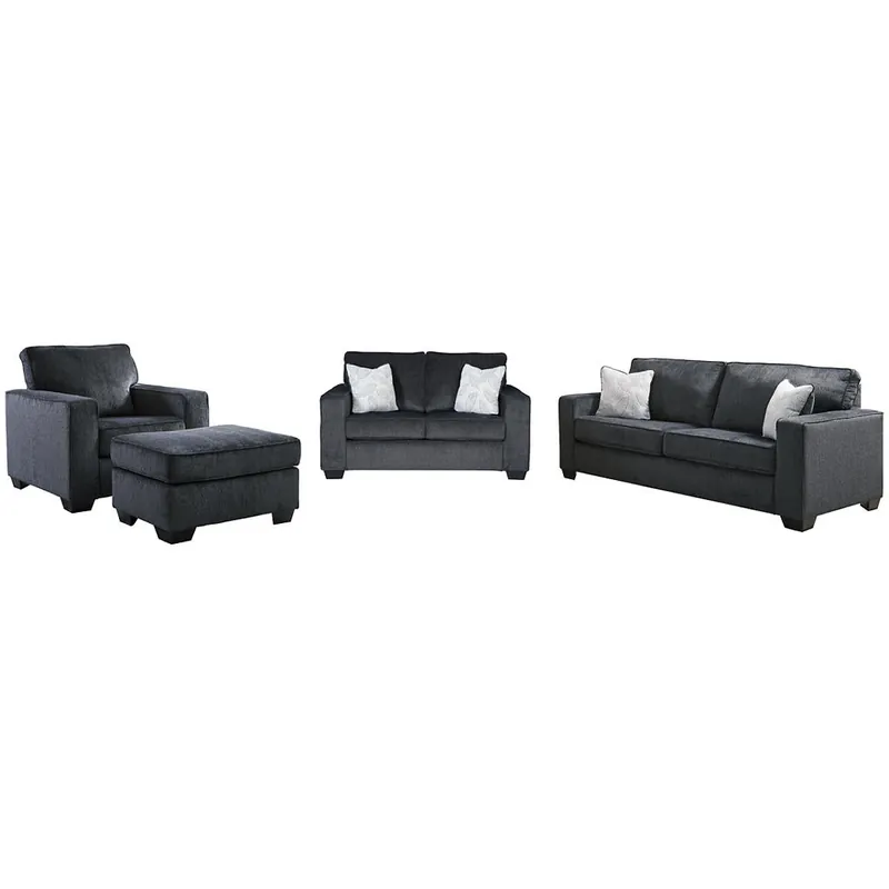 Altari Sofa, Loveseat, Chair and Ottoman - Signature Design by Ashley®