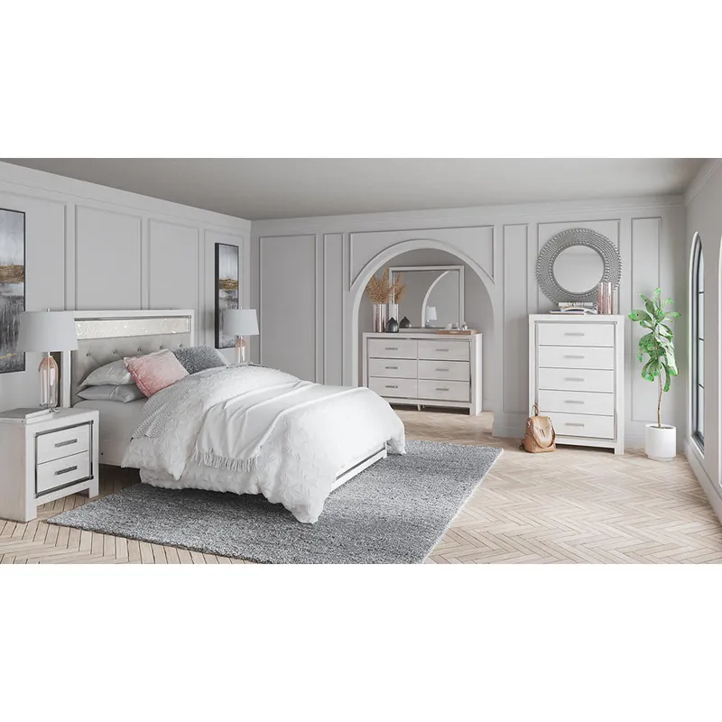 Altyra Queen Panel Bed, Dresser and Mirror - Signature Design by Ashley®