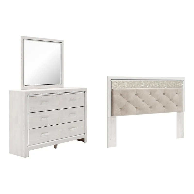 Altyra King Panel Headboard, Dresser and Mirror - Signature Design by Ashley®