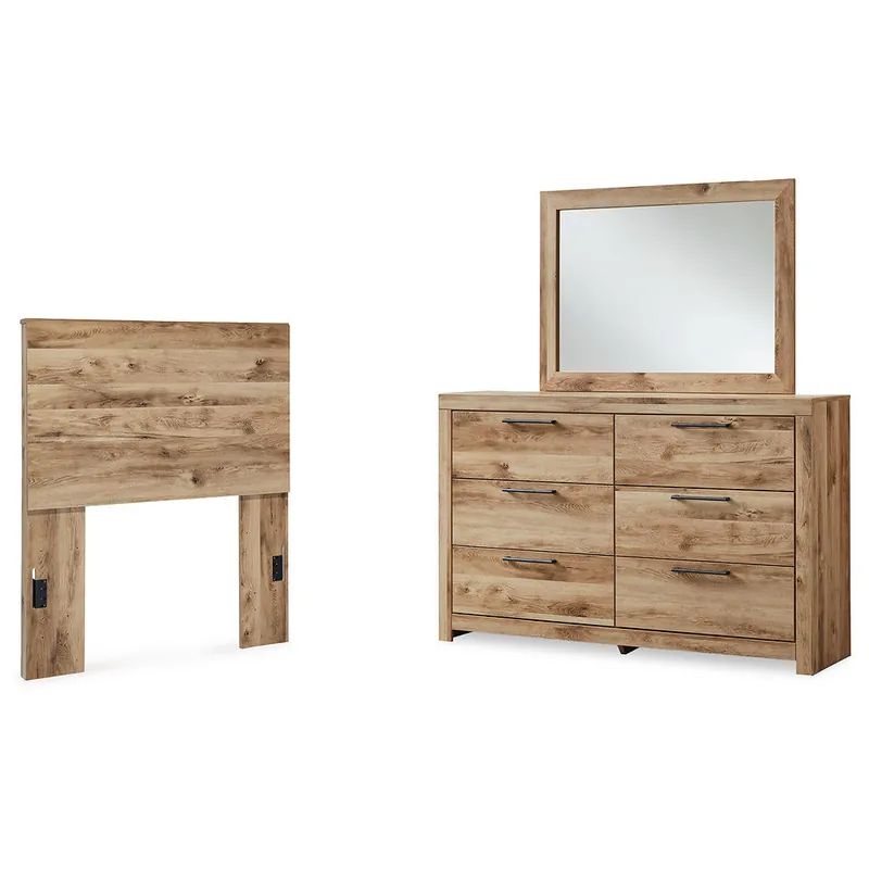 Hyanna Twin Panel Headboard, Dresser and Mirror - Signature Design by Ashley®