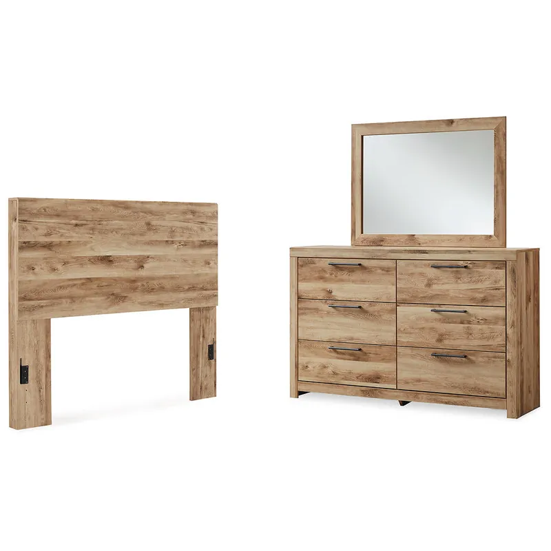 Hyanna Full Panel Headboard, Dresser and Mirror - Signature Design by Ashley®