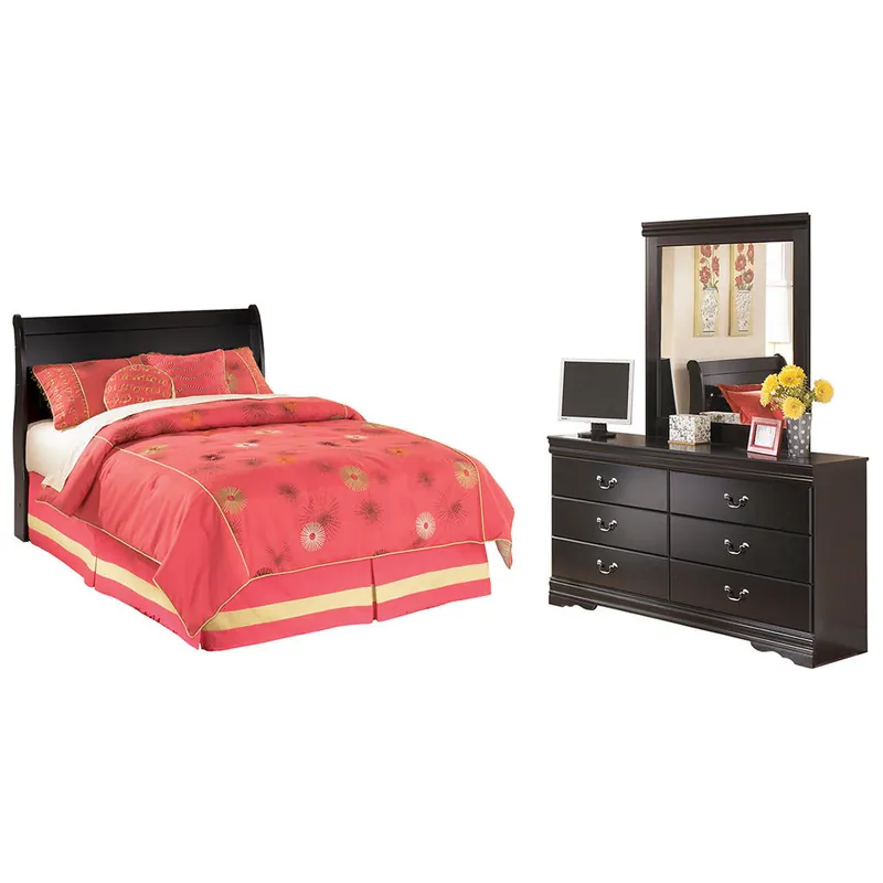Huey Vineyard Full Sleigh Headboard, Dresser and Mirror - Signature Design by Ashley®