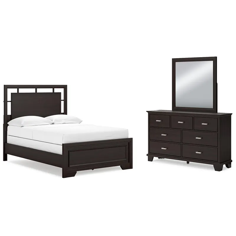 Covetown Full Panel Bed, Dresser and Mirror - Signature Design by Ashley®