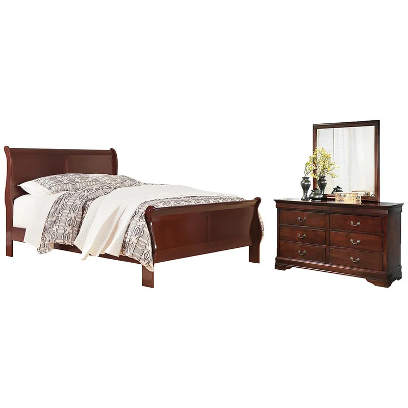 Alisdair King Sleigh Bed, Dresser and Mirror - Signature Design by Ashley®
