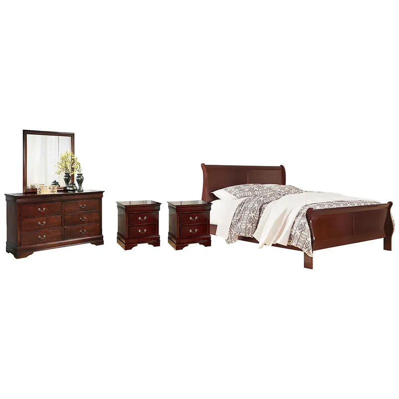 Alisdair Queen Sleigh Bed, Dresser, Mirror, Chest and 2 Nightstands - Signature Design by Ashley®