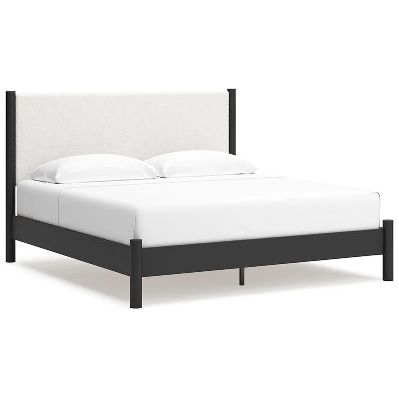 Cadmori King Upholstered Panel Bed - Signature Design by Ashley®